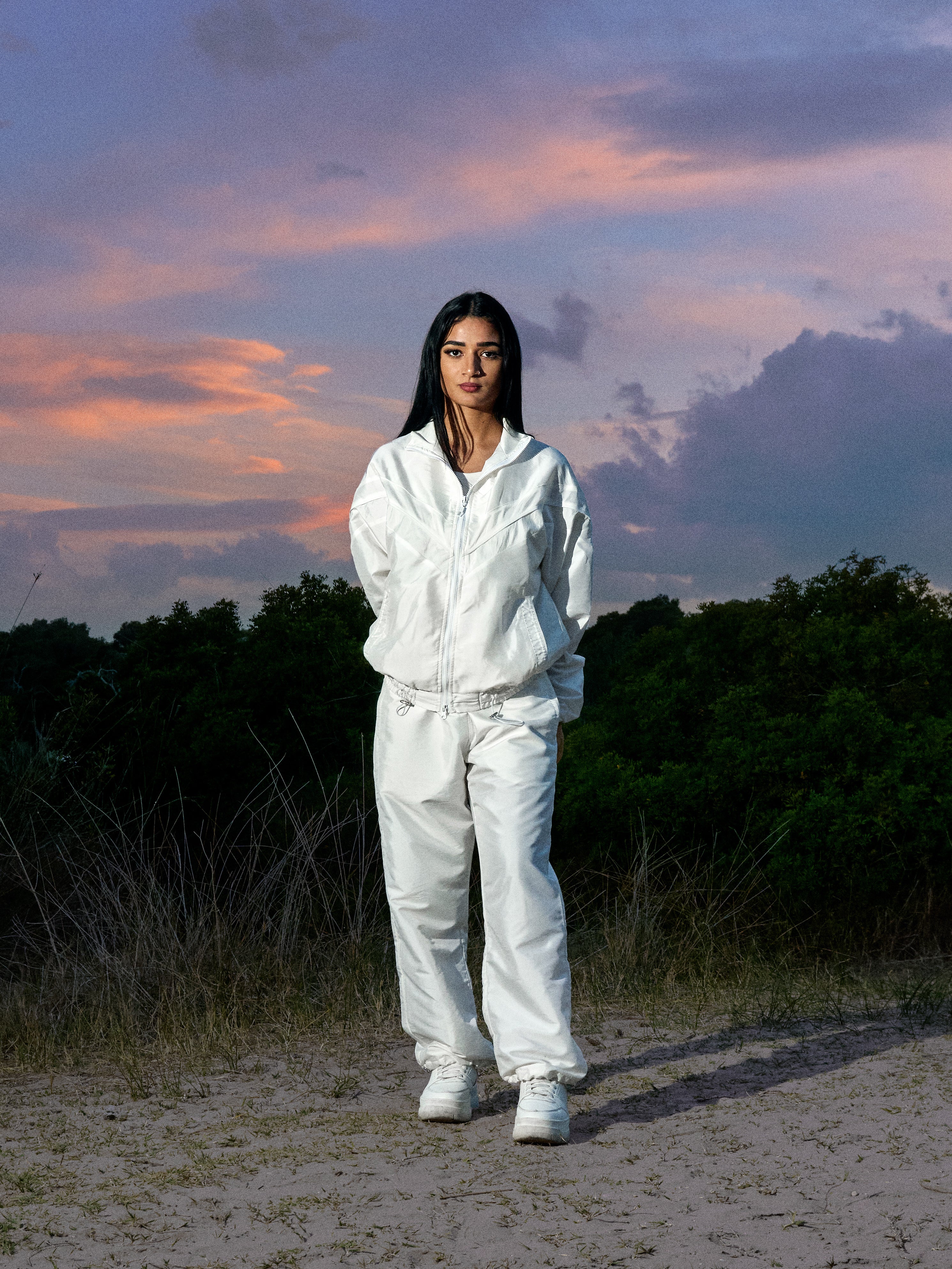 CHAQUETA DEPORTIVA BLANCA