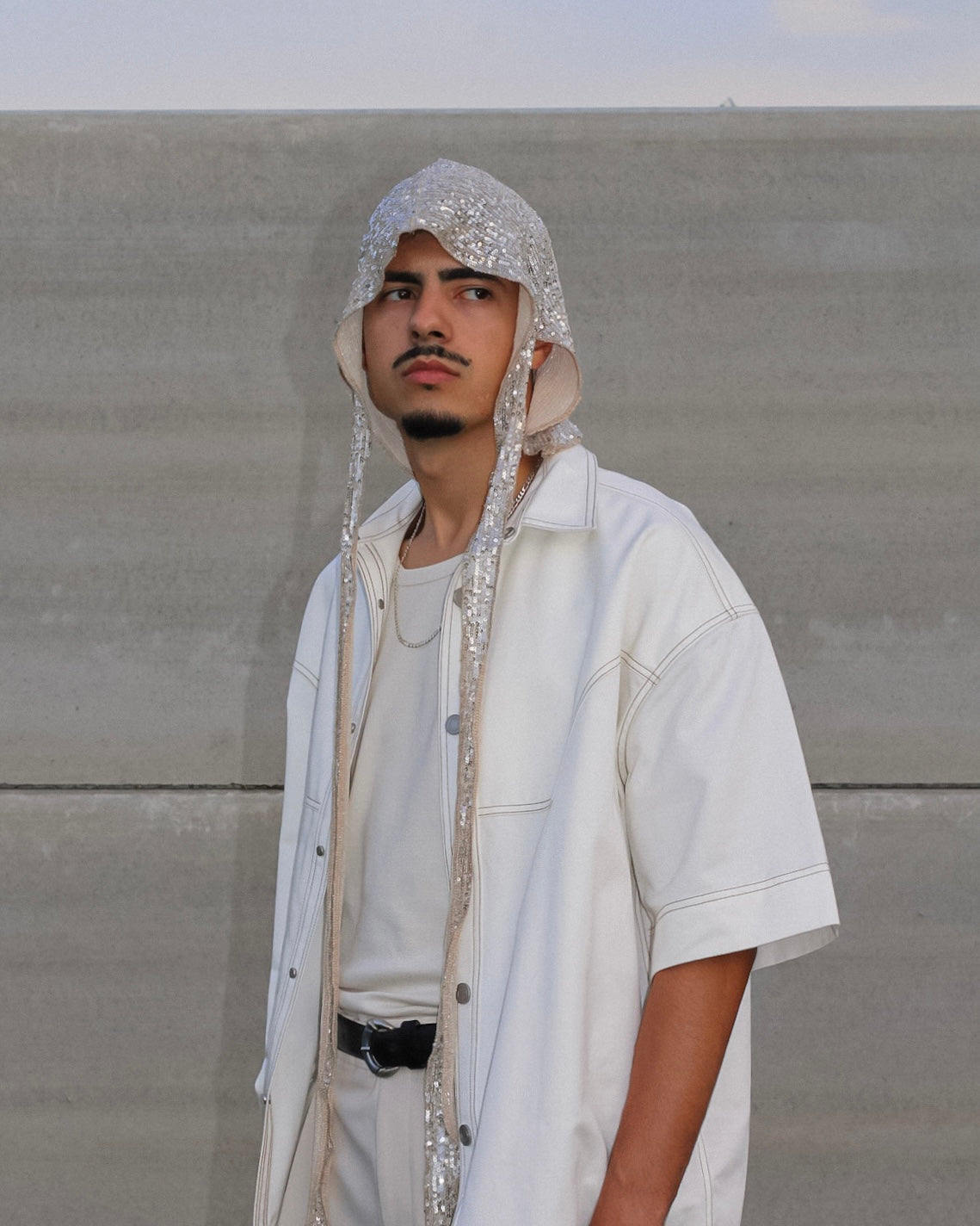 SEQUIN DURAG - GOLD