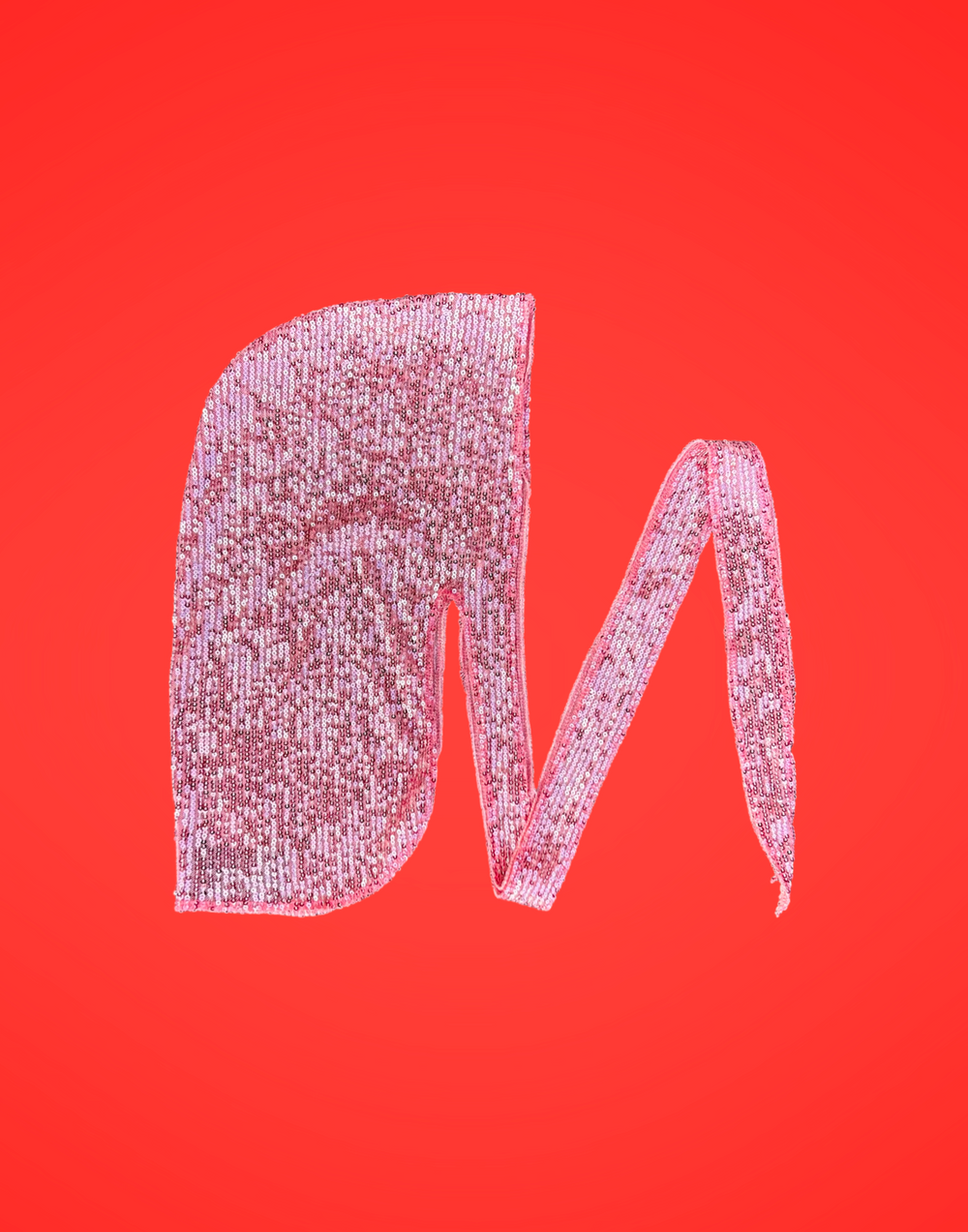 SEQUIN DURAG - PINK